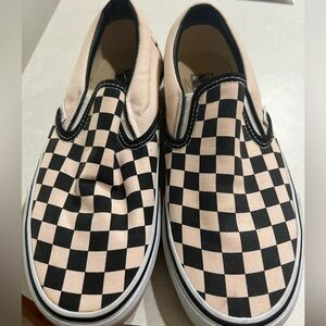 Vans Checkered Slip Ons
